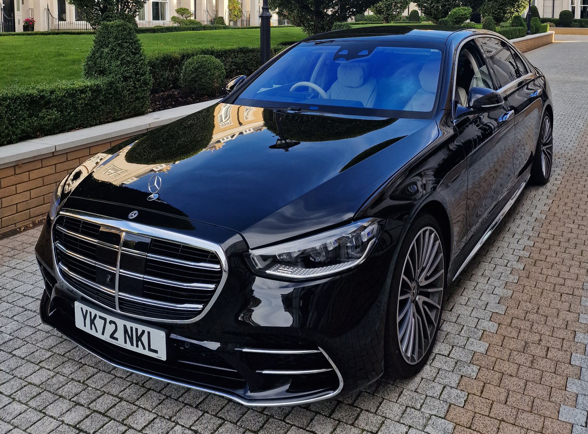 Mercedes S Class and a VIP Chauffeur hire in London